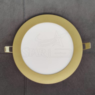 Gold Kasa 3 Watt Sıva Altı Yuvarlak Panel LED