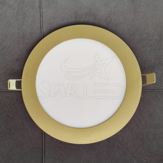Gold Kasa 9 Watt Sıva Altı Yuvarlak Panel LED