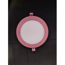 3 Watt Pembe Kasa Sıva Altı Yuvarlak Panel LED